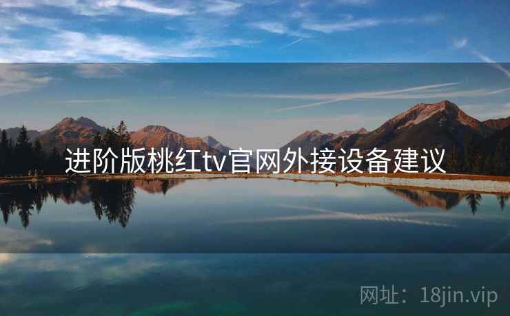 进阶版桃红tv官网外接设备建议 进阶版桃红tv官网外接设备建议