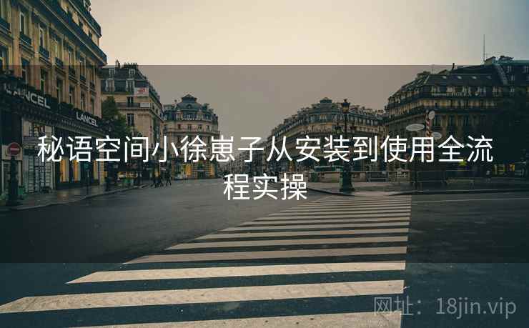 秘语空间小徐崽子从安装到使用全流程实操
